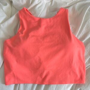 Athleta cropped tank sports bra